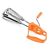 billiga Äggverktyg-handvevad halvautomatisk multifunktionell roterande manuell äggvisp mixer rostfritt stål kök äggvisp bakverktyg kökstillbehör visp mixer