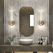 cheap Indoor Wall Lights-Crystal LED Nordic Style Indoor Wall Lights Living Room Metal Wall Light 220-240V