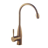 economico Classici-Rubinetto per lavabo da bagno - rubinetti / rubinetteria monocomando monocomando in ottone antico diffuso