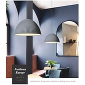 billiga Hängande-30cm enkel design ö design taklampa hartsmålade ytbehandlingar modern nordisk stil 85-265v