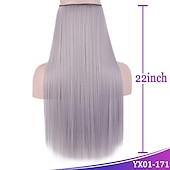 cheap Clip in Extensions-Curly Synthetic Hair 22 inch Hair Extension Fishing Line Hair 1pc / pack Adjustable Women&#039;s Girls&#039;