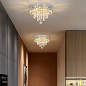 cheap Ceiling Lights &amp; Fans-30cm Island Design Ceiling Lights Stainless Steel Electroplated Modern 220-240V