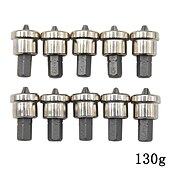 cheap Drill Bit Set-10pcs25mm/Set Magnetic Positioning Screwdriver Bits Head Woodworking Screw Hex Shank Positioning Bit batch Head