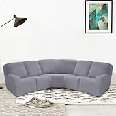 economico Poltrone reclinabili e poltrone wingback-copridivano componibile a forma di L copridivano reclinabile copridivano angolare bordeaux copridivano reclinabile elasticizzato lavabile (4 coprischienali, 4 coprisedili, 1 copridivano angolare, 2
