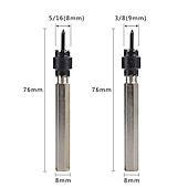 tanie zestaw wierteł-1 pc/13 sztuk wiertło do zgrzewania punktowego frez dwustronnie z końcówką z węglika wiertło ze stali nierdzewnej wiertło środkowe wiertło 3/8 &#039;&#039;5/16&#039;&#039;