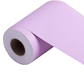 tanie Tapety-Jednokolorowe samoprzylepne naklejki ścienne pcv naklejki ścienne na obramowanie naklejki na krawędzie dekoracyjne naklejki na linie szkło pasek antykolizyjny wodoodporne naklejki na talię