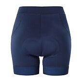 お買い得  ウィメンズパンツ・ショーツ・スカート-女性用 サイクリング パンツ サイクリング パッド入りショーツ バイク パッド入りショーツ / シャモア ボトムス フォーム フィット スポーツ 3D パッド ウィッキング 快適 滑り止め ダークブルー 衣類 アパレル バイクウェア