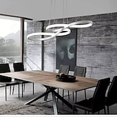 economico Design della linea-luci l.t. 1 luce 75 cm lampada a sospensione dimmerabile in acrilico lampadario a led design nota regolabile moderno per illuminazione domestica soggiorno solo dimmerabile con telecomando