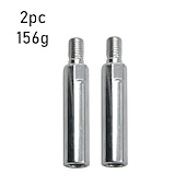 economico set di punte da trapano-albero di prolunga per punte per smerigliatrice angolare 80 mm m10 biella durevole per utensile elettrico adattatore di connessione per levigatura pad per lucidatura