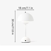 abordables Lámparas de mesa-lámpara de escritorio yable nórdica potable lámpara de brote personalidad simple lámpara de escritorio de estudio led creativa dormitorio junto a la cama decoración del hogar lámpara de noche lámpara