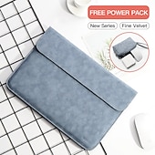 levne Tašky, pouzdra a pouzdra na notebooky-Rukávy na notebook 12 &quot; 13.3 &quot; 14 &quot; palec Kompatibilní s Macbook Air Pro, HP, Dell, Lenovo, Asus, Acer, Chromebook Notebook Voděodolný Nárazuvzdorné PU kůže Pevná barva pro Obchodní kancelář