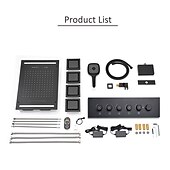 cheap Shower Faucets-Shower Faucet,Rainfall Shower System Thermostatic Mixer valve Body Jet Massage Set - Rainfall Shower Multi Spray Shower Waterfall Contemporary Painted Finishes Mount Inside Brass Valve