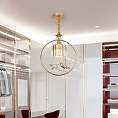 levne Lustry-36cm unikátní designový lustr kovový lakovaný moderní 220-240v