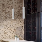 voordelige Hanglampen-30cm enkele design hanglamp metaal geverfde afwerkingen led modern 220-240v