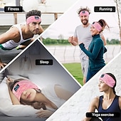 levne Sluchátka do uší a přes uši-HF009 Spánek Sluchátka Bluetooth Čelenka Nad uchem Bluetooth 5.0 Sportovní prostorový zvuk Vestavěný mikrofon pro Apple Samsung Huawei Xiaomi MI Jóga Zdatnost cestování Mobilní telefon