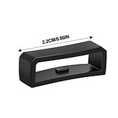 abordables Correas de reloj Garmin-6 correas de reloj inteligente para Samsung Galaxy, Garmin Forerunner 220, Fenix 7/6/5/5 Plus, Instinct 2/2 Solar/Solar/Instinct Standard, Forerunner 945/935/745, Watch 3 (45 mm, Watch 46 mm, Watch 22 mm, Silicona)