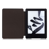 cheap Kindle Cases/Covers-Tablet Case Cover For Amazon Kindle Paperwhite 6.8&#039;&#039; 11th Gen Paperwhite 6&#039;&#039; 10th 7th 6th Gen Kindle 6.0 inch 10th 8th Generation Smart Auto Wake / Sleep Dustproof Shockproof Solid Colored TPU