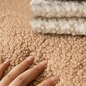 abordables Funda de sofá-Funda de sofá de terciopelo de cordero funda de asiento de sofá fundas de sofá seccionales, protector de muebles fundas de sofá antideslizantes para perros gatos niños (se vende por pieza/no todo el