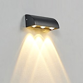economico applique da esterno-applique da parete per esterni a led opachi per esterni in stile nordico applique da parete per interni negozi / caffè all&#039;aperto applique da parete in alluminio ip65 85-265v 6w