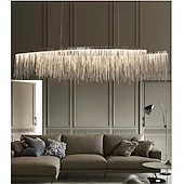 cheap Island Lights-100 cm Multi-shade Bulb Included Chandelier Gold Pendant Light Metal Island Oil-rubbed Bronze Chic &amp; Modern Luxury Firework 110-120V 220-240V