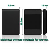 cheap Car Headrests&amp;Waist Cushions-Car Center Console Cover Memory Foam Armrest Cushion &amp; Arm Rest Protector &amp; Middle Organizer Black Elbow Pillow &amp; Seat Central Box Lid Pad &amp; Universal Interior Accessory for Truck  Auto  SUV