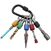 cheap Drill Bit Set-5 pcs 1/4inch Hex Batch Head Extensions Rod Magnetic Screwdriver Quick Connection Tool Manual Drills Bit Socket Holder Set