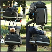 cheap Bike Bags-FJQXZ Bike Panniers Bag Bike Rack Bag Large Capacity Waterproof Adjustable Size Bike Bag Nylon Bicycle Bag Cycle Bag Cycling / Bike