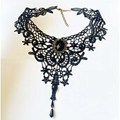 ieftine Seturi de Bijuterii-colier dama retro dantela festival acrilic stil vintage colier