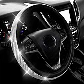 economico Copristerzo per auto-1 pc Pelle Coprivolante Traspirante Vestibilità universale Per 15&quot;~15&quot;1/2