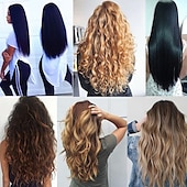 cheap Clip in Extensions-Curly Synthetic Hair 22 inch Hair Extension Fishing Line Hair 1pc / pack Adjustable Women&#039;s Girls&#039;