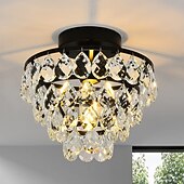 preiswerte Kronleuchter-28 cm Insel Design Deckenleuchten Metall galvanisch lackiert modern 220-240V