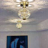 economico Lampade e ventilatori da soffitto-Plafoniere da 20 cm dal design unico in metallo elettrolitico moderno 220-240v