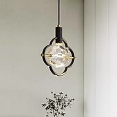 billige Pendellys-24cm pendel lanterne design pendel lys kobber messing moderne 220-240v
