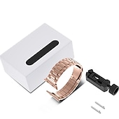ieftine Curele Apple Watch-Brățări cu Legături Compatibil cu Curea de ceas Apple Watch 38mm 40mm 41mm 42mm 44mm 45mm 49mm Buclă Lux Închidere metalică Oțel inoxidabil Curea de ceas de schimb pentru iwatch Series Ultra 8 7 6 5