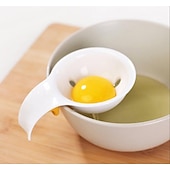 cheap Egg Acc-Mini Egg Yolk White Separator With Silicone Holder Egg Separator Tool kitchen