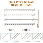 economico Lampade per coltivazione indoor-5 modalità indoor led coltiva la luce usb timer phyto lampada piante dimmerabile ha condotto la lampada phytolamps idroponica lampade in crescita