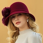 abordables Sombreros de Fiesta-Sombreros con Pompón 1 PC Casual Celada
