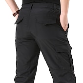 baratos Partes inferiores-Homens Calças de Trilha Calças forradas de lã Casaco de inverno Calças Softshell Militar Inverno Outono Ao ar livre Térmico / Quente A Prova de Vento Bolso multi Redutor de Suor Calças Cintura