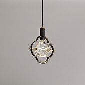billige Pendellys-24cm pendel lanterne design pendel lys kobber messing moderne 220-240v