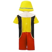 ieftine Costume pentru băieți-Costum de petrecere Pinocchio Costume film / teme TV Pentru copii Băieți Halloween Carnaval Performanță Scenă Îmbrăcați-vă