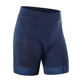 お買い得  ウィメンズパンツ・ショーツ・スカート-女性用 サイクリング パンツ サイクリング パッド入りショーツ バイク パッド入りショーツ / シャモア ボトムス フォーム フィット スポーツ 3D パッド ウィッキング 快適 滑り止め ダークブルー 衣類 アパレル バイクウェア