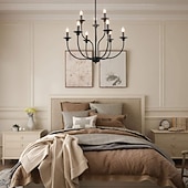 economico Modello a candelabro-Lampadario singolo design 73 cm metallo mini finiture verniciate tradizionale/classico country 220-240v