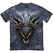 cheap Skull &amp; Bone-Men&#039;s Graphic Skulls T Shirt Tee Short Sleeve T shirt 3D Print Crew Neck Shirt Vintage Fashion Designer Outdoor Casual Daily 1 2 3 Spring &amp; Summer Clothing Apparel S M L XL 2XL 3XL 4XL