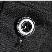 ieftine Subţire-Bărbați Costume Pantaloni chinez Buzunar Simplu Confort Respirabil Nuntă Afaceri Casual Modă Clasic Galben Bleumarin Strech