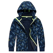 kinder jungen mantel blau dinosaurier herbst winter aktiv schule 3-12 jahre preiswerte Jungen Outdoor-Jacken-kinder jungen mantel blau dinosaurier herbst winter aktiv schule 3-12 jahre
