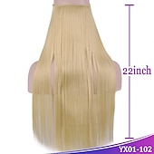 cheap Clip in Extensions-Curly Synthetic Hair 22 inch Hair Extension Fishing Line Hair 1pc / pack Adjustable Women&#039;s Girls&#039;