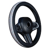 economico Copristerzo per auto-1 pc Pelle Coprivolante Traspirante Vestibilità universale Per 15&quot;~15&quot;1/2