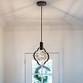 billige Pendellys-24cm pendel lanterne design pendel lys kobber messing moderne 220-240v