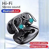 baratos Auscultadores TWS True Wireless-YYK580 Fone de ouvido sem fio True TWS Gancho para Orelha Bluetooth 5.2 Estéreo Detecção automática de ouvido IPX6 à prova d&#039;água para Apple Samsung Huawei Xiaomi MI Ginástica Treino de Ginástica