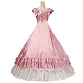 cheap Dresses-Rococo Victorian Ball Gown Party Costume Masquerade Prom Dress Bridal Women&#039;s Masquerade Carnival Wedding Party Adults&#039; Dress